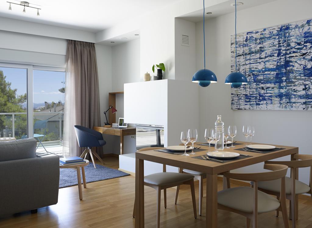 Scale Suites Atény Pokoj fotografie